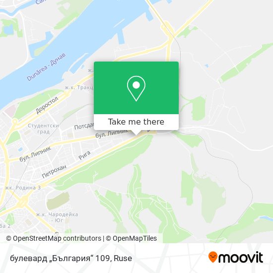Карта булевард „България“ 109