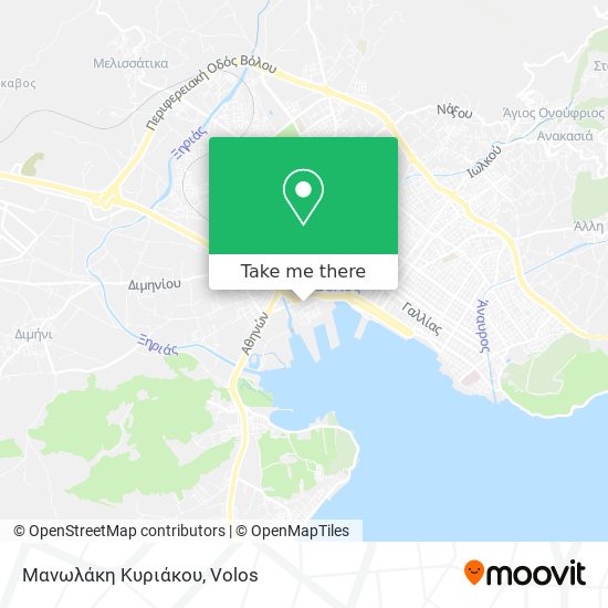 Μανωλάκη Κυριάκου map