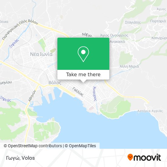 Γωγώ map