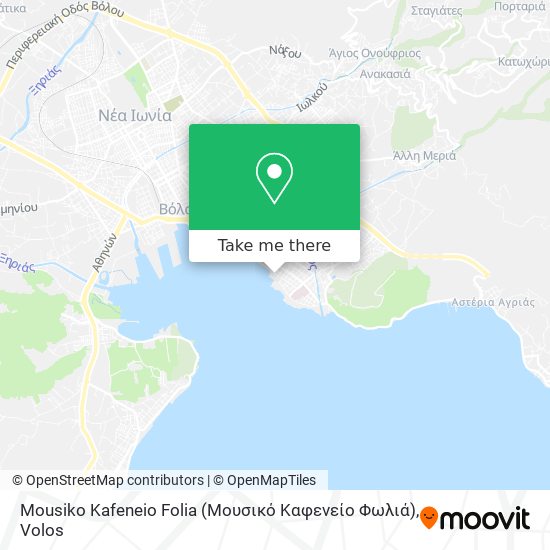 Mousiko Kafeneio Folia (Μουσικό Καφενείο Φωλιά) map