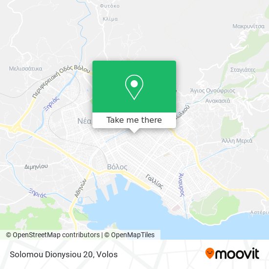 Solomou Dionysiou 20 map