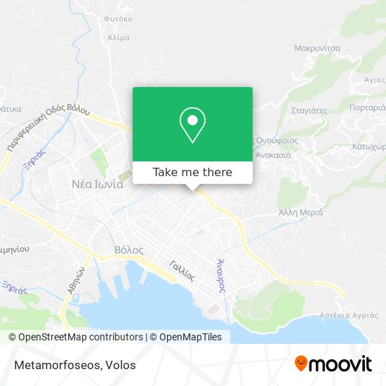Metamorfoseos map