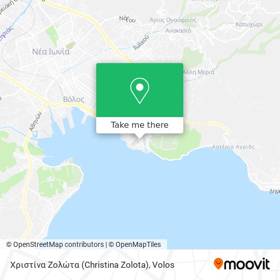 Χριστίνα Ζολώτα (Christina Zolota) map