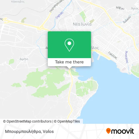 Μπουρμπουλήθρα map