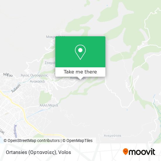 Ortansies (Ορτανσίες) map