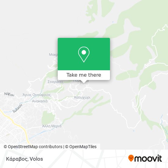 Κάραβος map