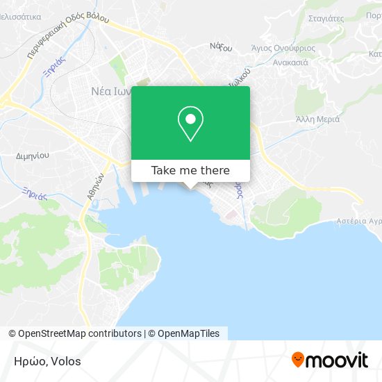 Ηρώο map