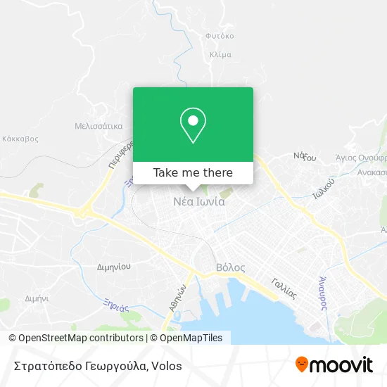 Στρατόπεδο Γεωργούλα map