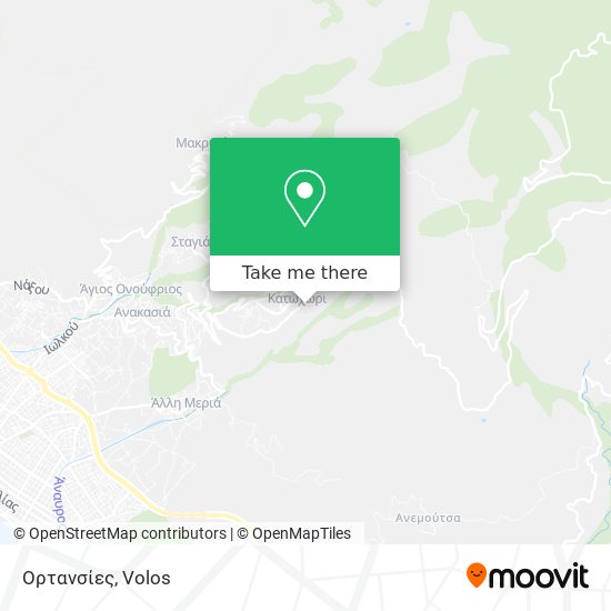 Ορτανσίες map