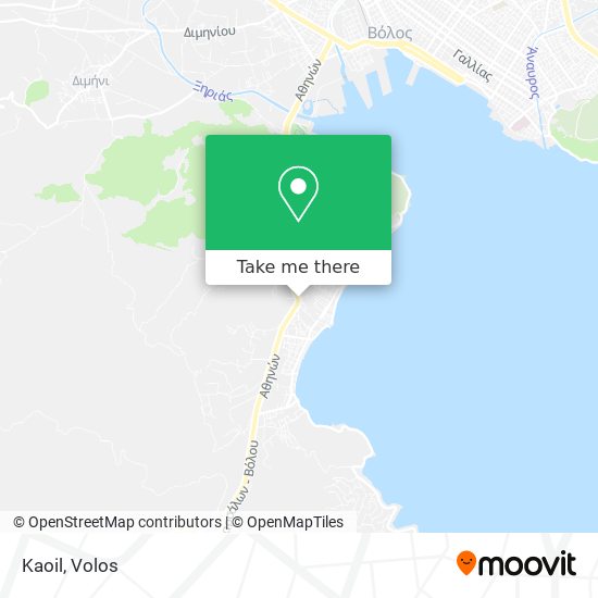 Kaoil map