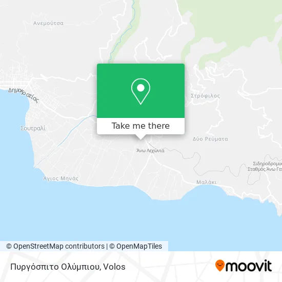 Πυργόσπιτο Ολύμπιου map