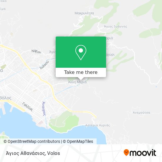Άγιος Αθανάσιος map