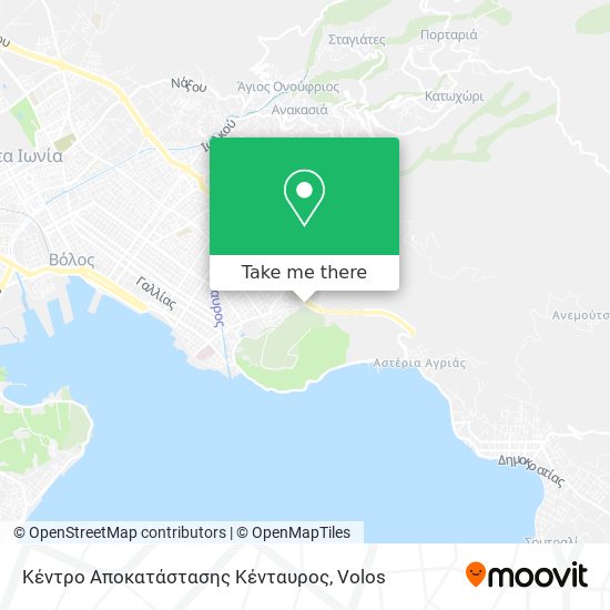 Κέντρο Αποκατάστασης Κένταυρος map