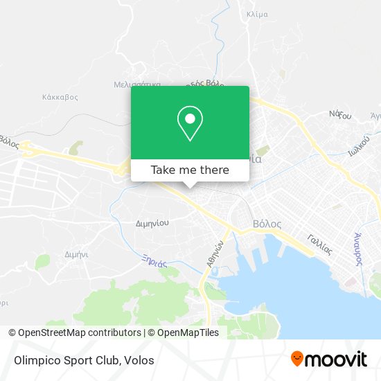 Olimpico Sport Club map