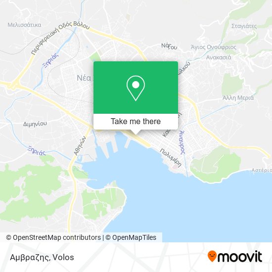 Αμβραζης map
