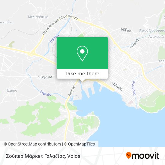 Σούπερ Μάρκετ Γαλαξίας map