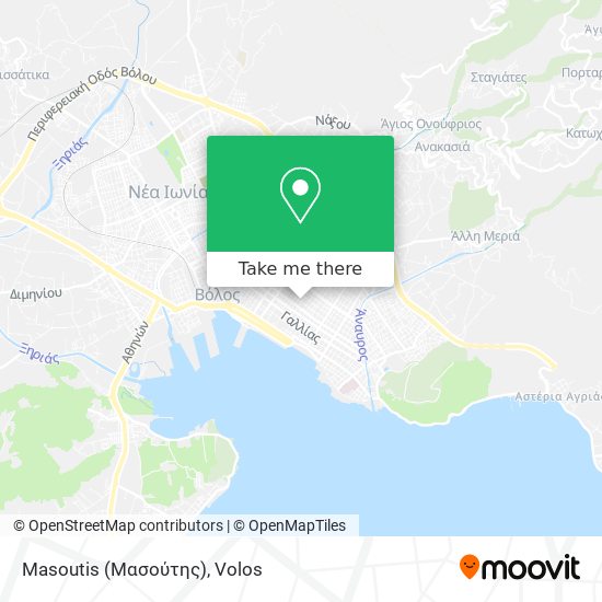 Masoutis (Μασούτης) map
