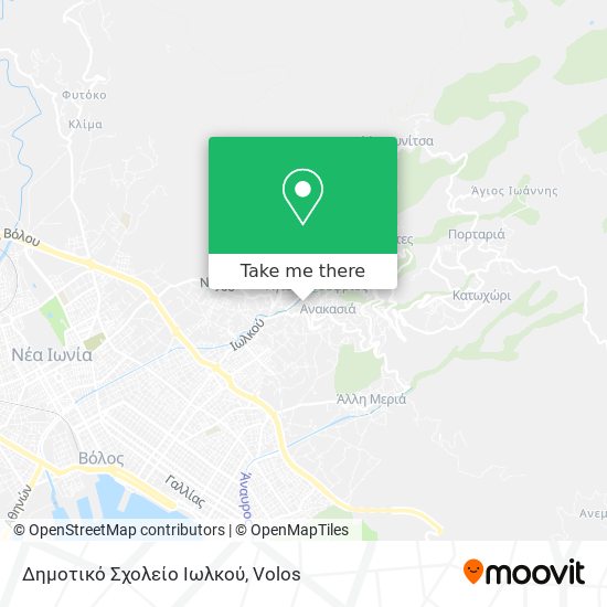 Δημοτικό Σχολείο Ιωλκού map