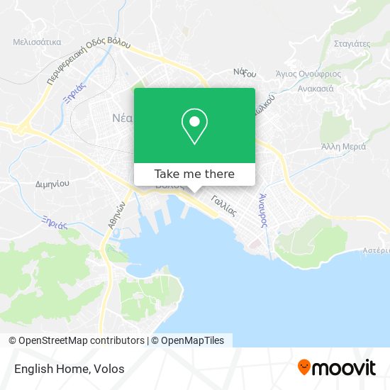English Home map