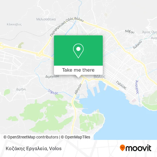Κοζάκης Εργαλεία map