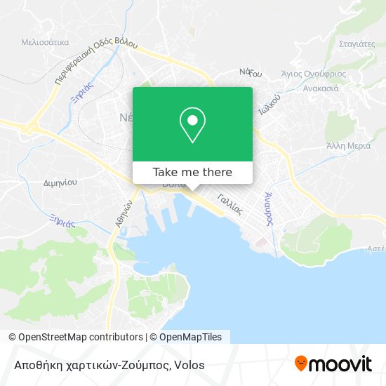 Αποθήκη χαρτικών-Ζούμπος map