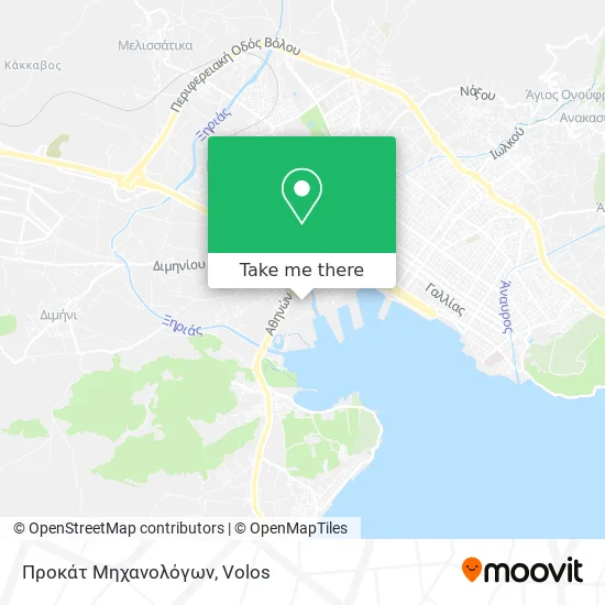 Προκάτ Μηχανολόγων map