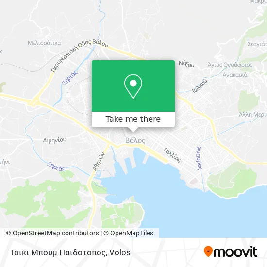 Τσικι Μπουμ  Παιδοτοπος map