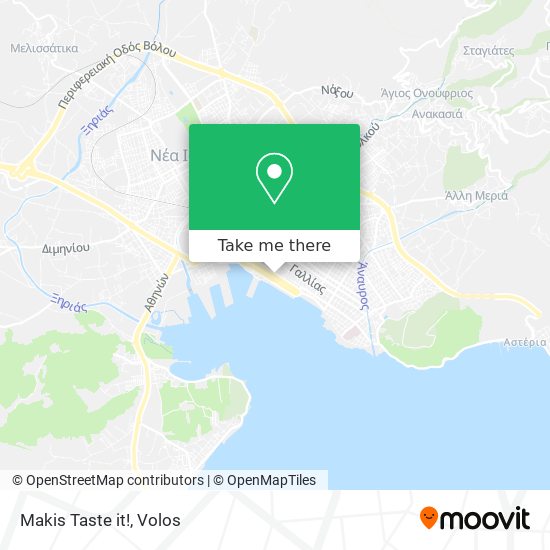 Makis Taste it! map