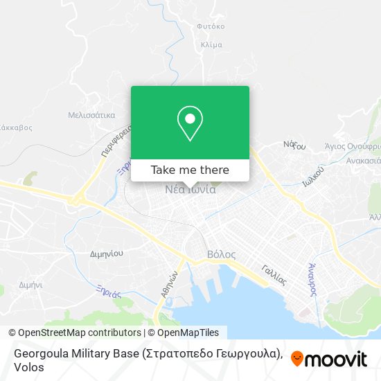 Georgoula Military Base (Στρατοπεδο Γεωργουλα) map