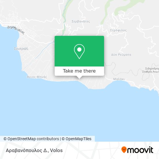 Αραβανόπουλος Δ. map