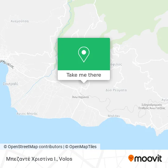 Μπεζαντέ Χριστίνα Ι. map