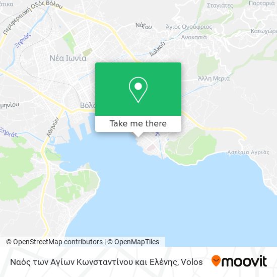 Ναός των Αγίων Κωνσταντίνου και Ελένης map