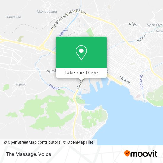 The Massage map