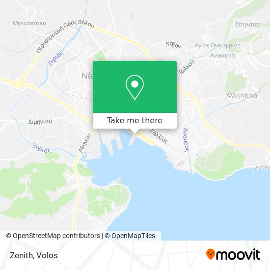 Zenith map
