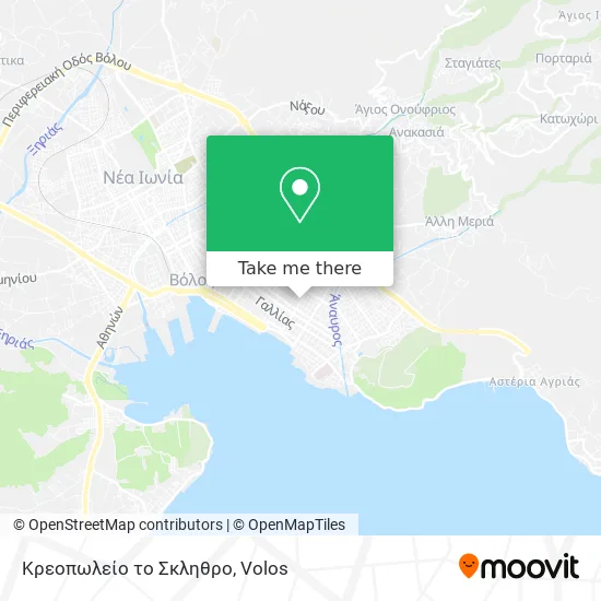 Κρεοπωλείο το Σκληθρο map