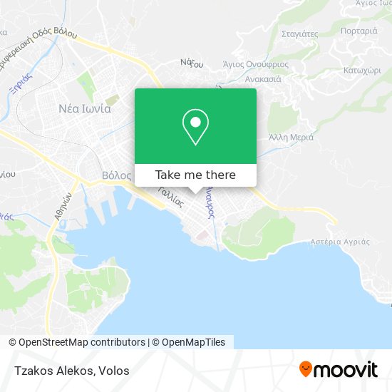 Tzakos Alekos map