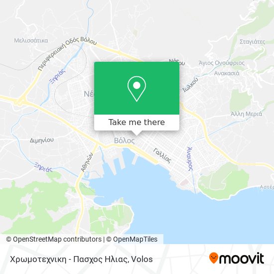 Χρωμοτεχνικη - Πασχος Ηλιας map