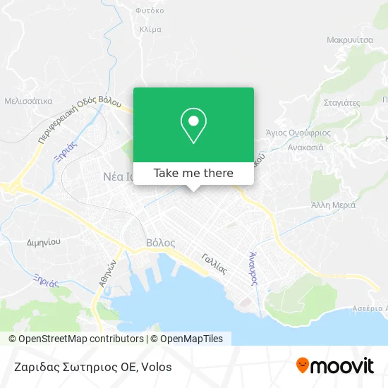 Ζαριδας Σωτηριος ΟΕ map