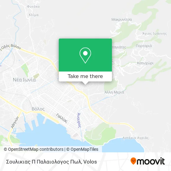 Σουλικιας Π Παλαιολογος Πωλ map