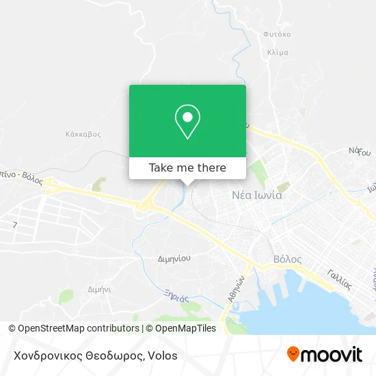 Χονδρονικος Θεοδωρος map