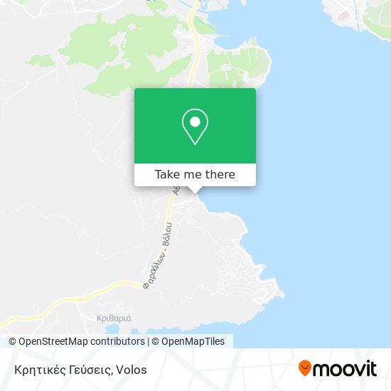 Κρητικές Γεύσεις map