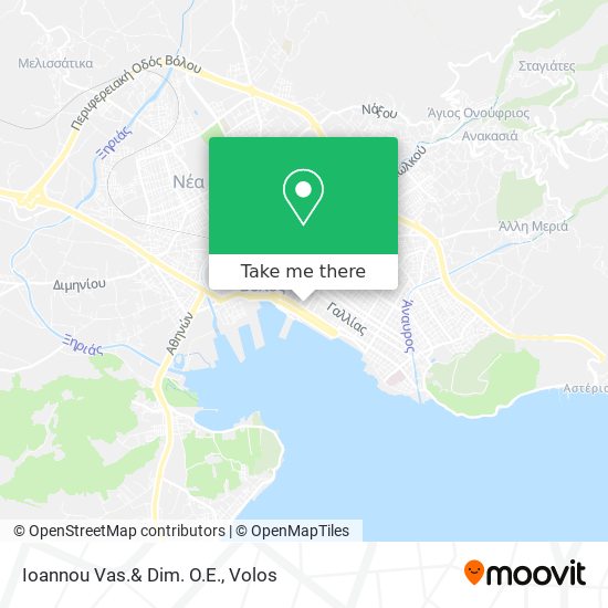 Ioannou Vas.& Dim. O.E. map