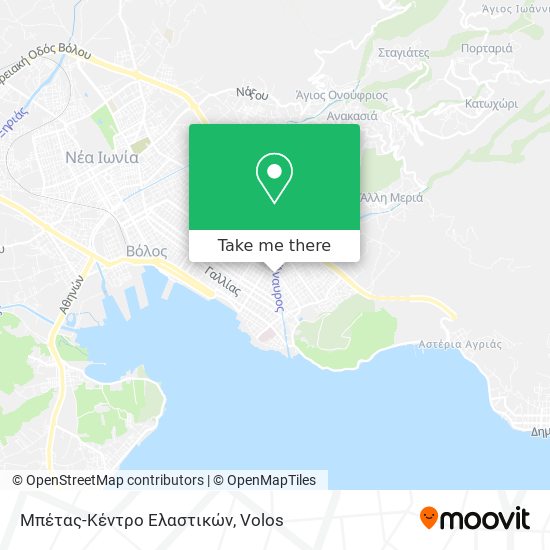 Μπέτας-Κέντρο Ελαστικών map