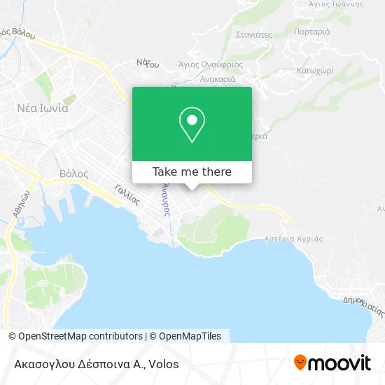 Ακασογλου Δέσποινα Α. map