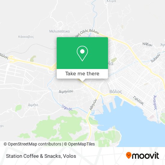 Station Coffee & Snacks map