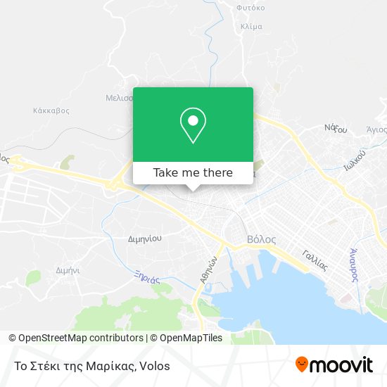 Το Στέκι της Μαρίκας map