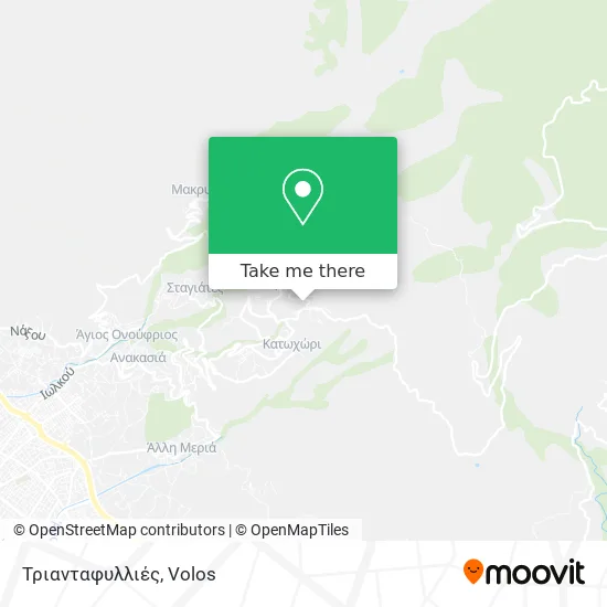 Τριανταφυλλιές map