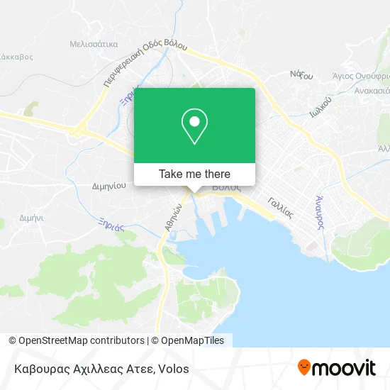 Καβουρας Αχιλλεας Ατεε map
