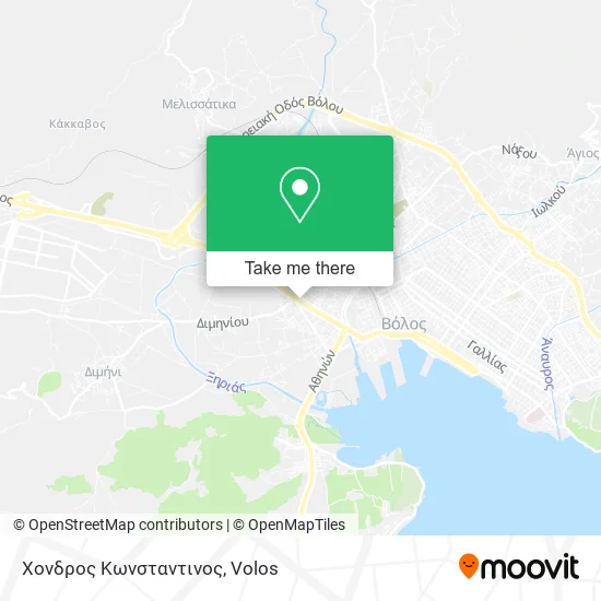 Χονδρος Κωνσταντινος map