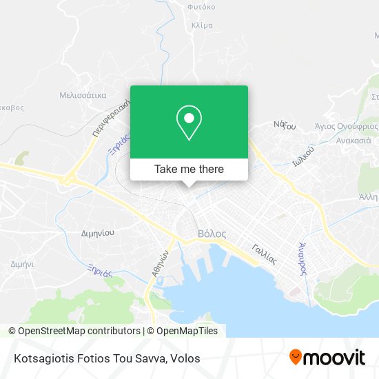 Kotsagiotis Fotios Tou Savva map